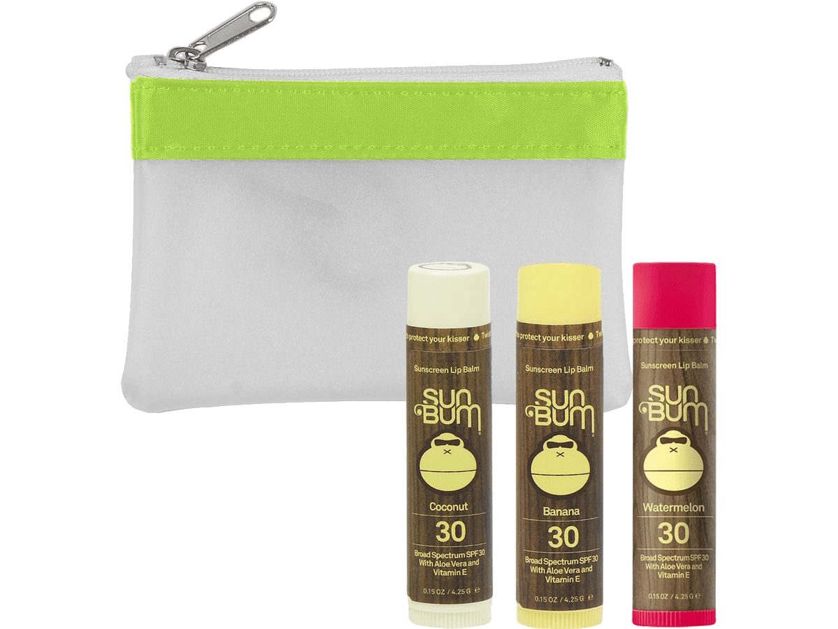 Sun Bum® 3-Pc. Lip Balm Kit - Aloe/Lotion Kits - SwagWear