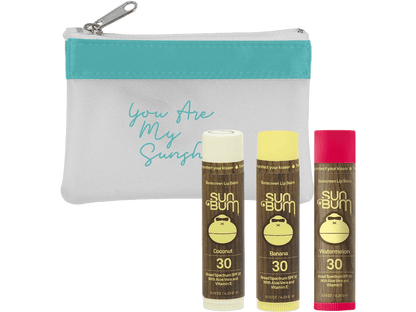 Sun Bum® 3-Pc. Lip Balm Kit - Aloe/Lotion Kits - SwagWear