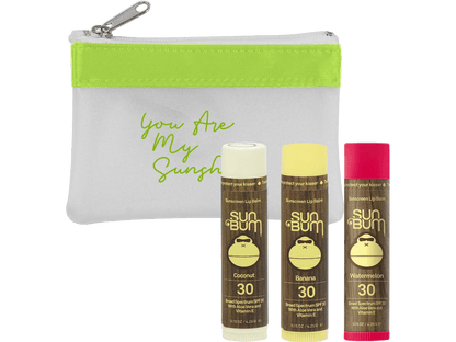 Sun Bum® 3-Pc. Lip Balm Kit - Aloe/Lotion Kits - SwagWear