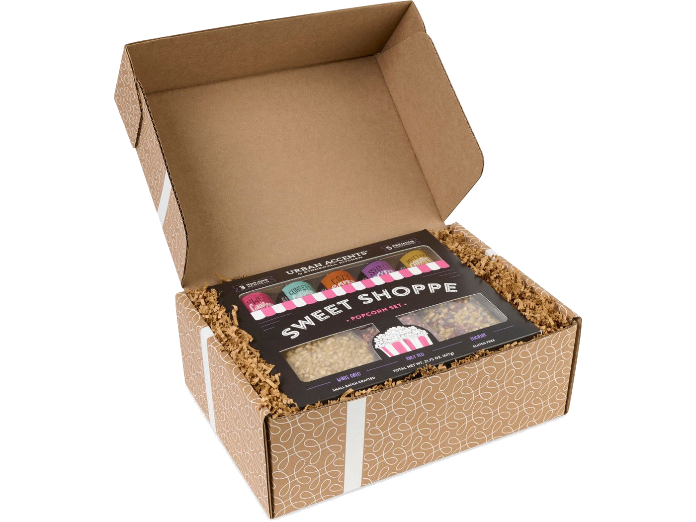 Sweet Celebration Popcorn Party Gift Box - Food Gift Sets