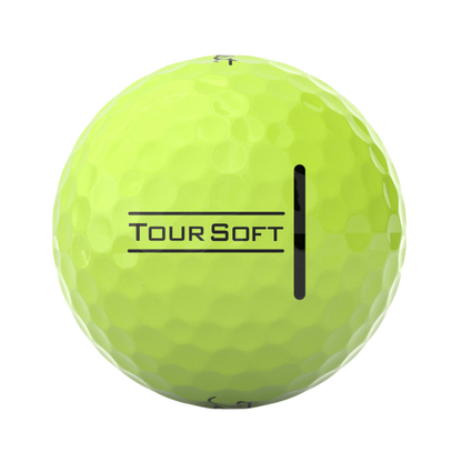 Titleist Tour Soft Golf Balls-Yellow