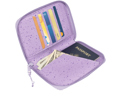Terra Zippered Passport Wallet - Passport Wallets - SwagWear