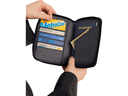 Terra Zippered Passport Wallet - Passport Wallets - SwagWear