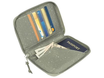 Terra Zippered Passport Wallet - Passport Wallets - SwagWear