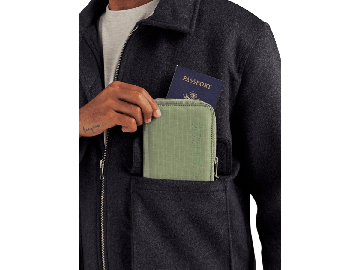 Terra Zippered Passport Wallet - Passport Wallets - SwagWear