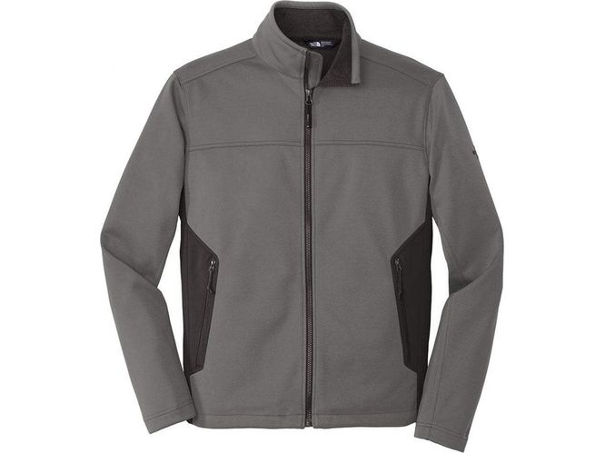 The Men’s North Face Ridgewall Soft Shell Jacket - Asphalt Grey/TNF Black / S - Soft Shell Jackets