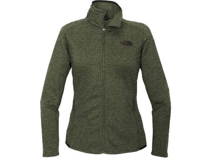 The North Face Ladies Skyline Full-Zip Fleece Jacket - Four Leaf Clover Heather / S - Fleece Jackets