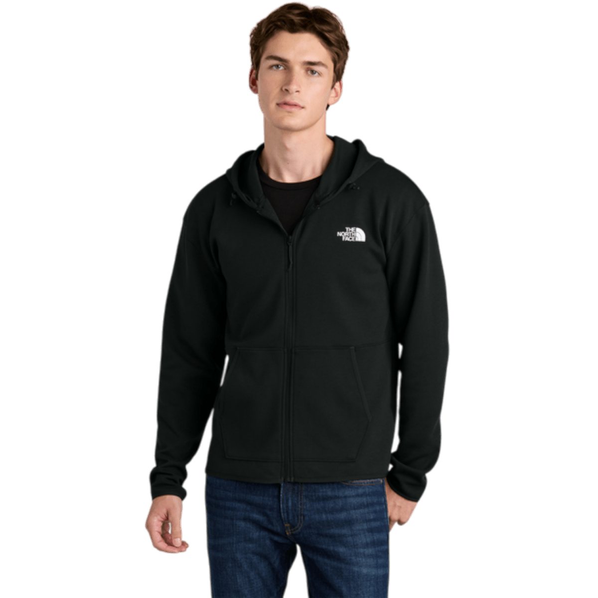 The North Face® Double - Knit Full - Zip Hoodie - Full - Zip Hoodies - SwagWear
