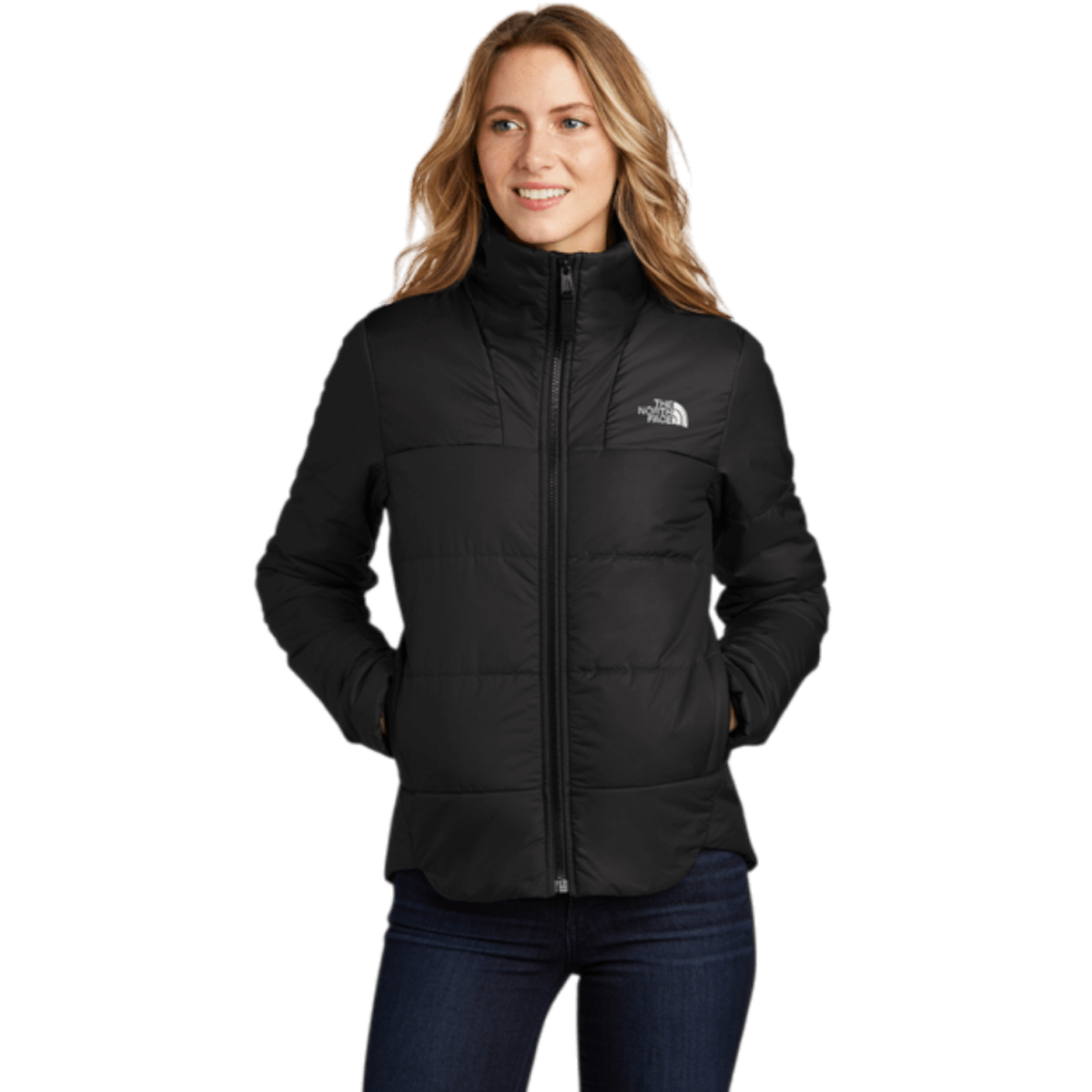 The North Face ® Women's Chest Logo Everyday Insulated Jacket - Jackets - SwagWear