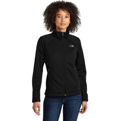 The North Face® Women's Chest Logo Ridgewall Soft Shell Jacket - Soft Shell Jackets - SwagWear