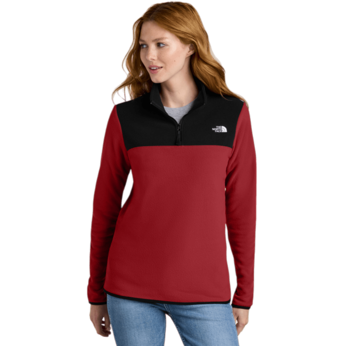 The North Face® Women's Glacier 1/4 - Zip Fleece - Pullovers - SwagWear