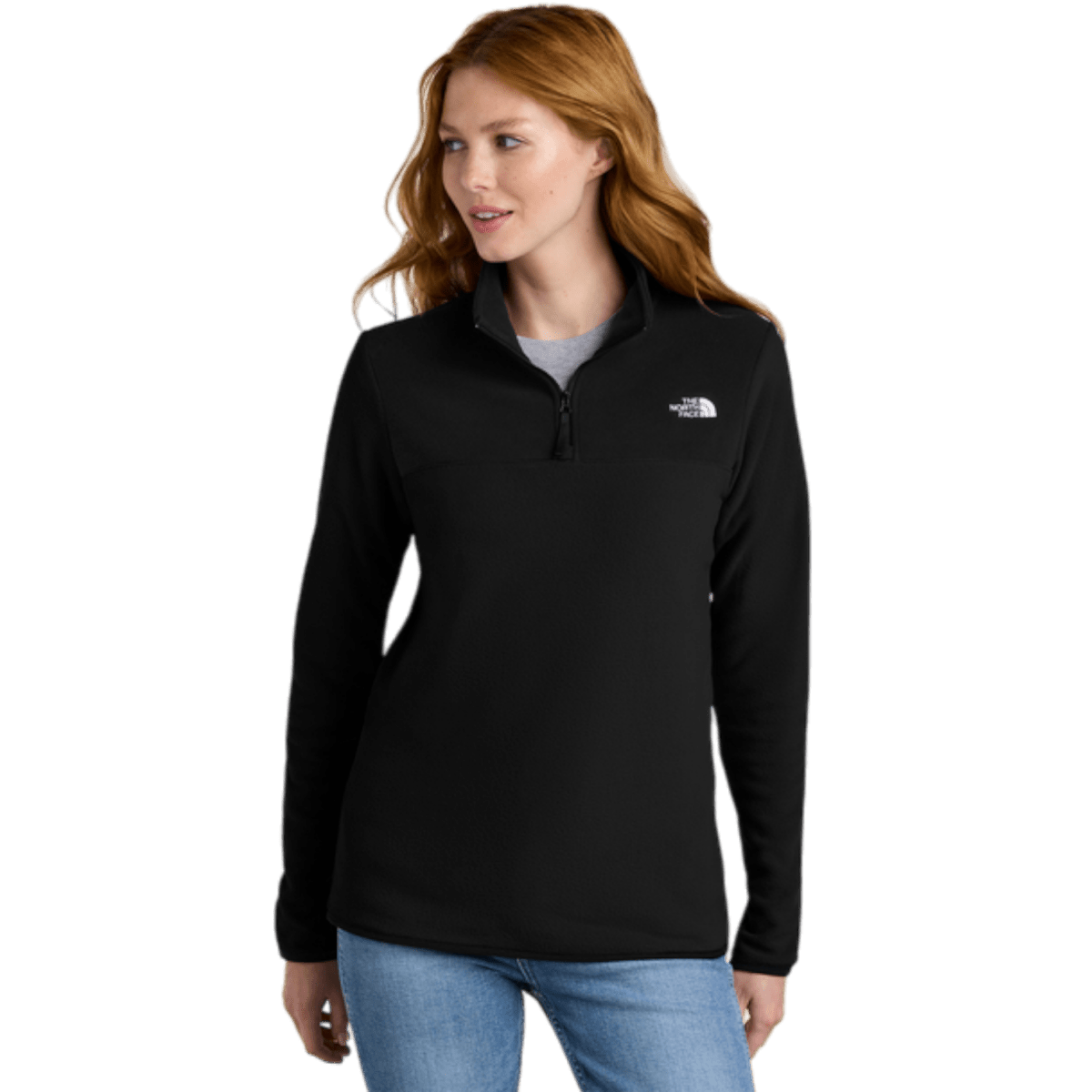 The North Face® Women's Glacier 1/4 - Zip Fleece - Pullovers - SwagWear