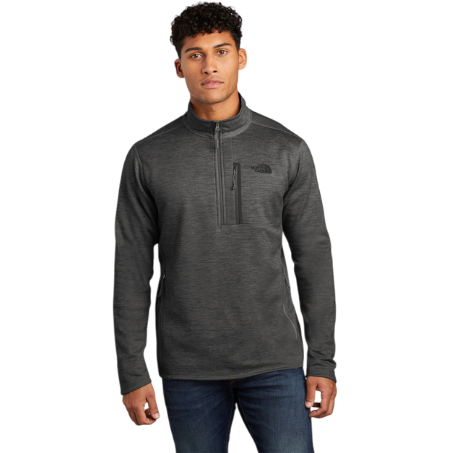 The North Face Skyline 1/2-Zip Fleece - TNF Dark Grey Heather / S - Pullovers