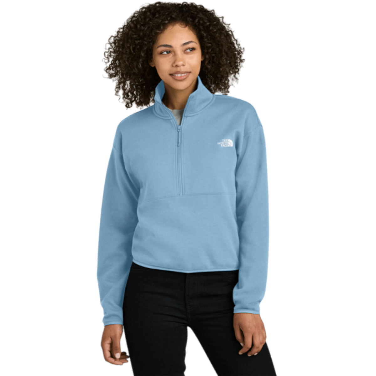 The North Face® Women’s Double-Knit 1/2-Zip Fleece - Pullovers - SwagWear