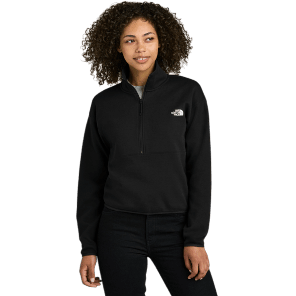 The North Face® Women’s Double-Knit 1/2-Zip Fleece - Pullovers - SwagWear