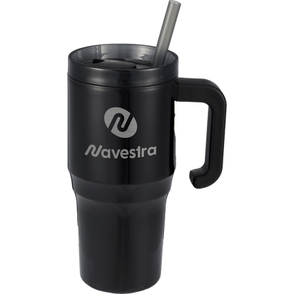 Thor 20 oz Eco - Friendly Straw Tumbler - Tumblers w/Straws - SwagWear