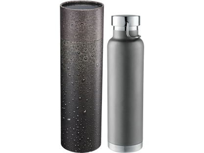 Thor Copper Vac Bottle 22oz With Cylindrical Box - Gray / 16oz - Water Bottles