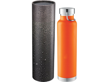 Thor Copper Vac Bottle 22oz With Cylindrical Box - Orange / 16oz - Water Bottles