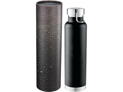 Thor Copper Vac Bottle 22oz With Cylindrical Box - Water Bottles