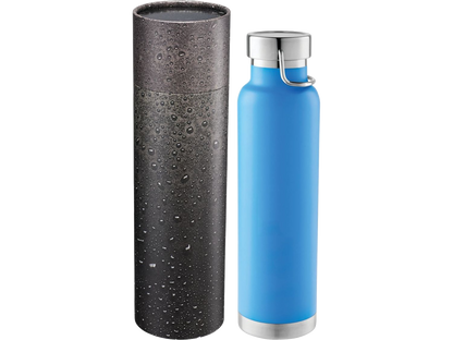 Thor Copper Vac Bottle 22oz With Cylindrical Box - Water Bottles