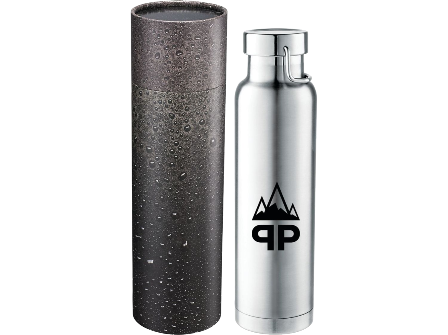 Thor Copper Vac Bottle 22oz With Cylindrical Box - Water Bottles