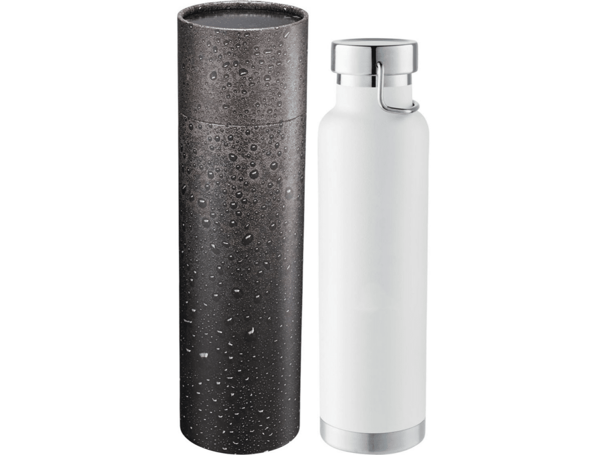 Thor Copper Vac Bottle 22oz With Cylindrical Box - Water Bottles - SwagWear