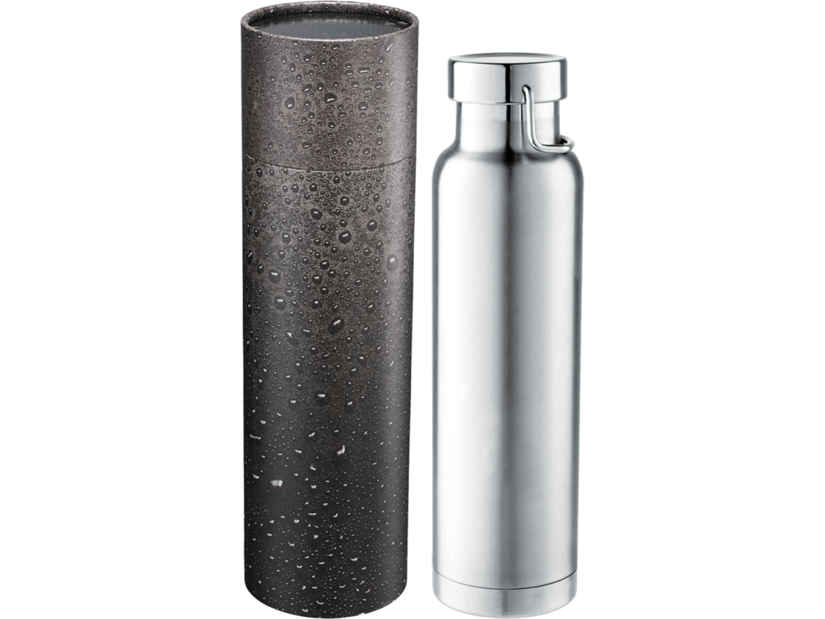 Thor Copper Vac Bottle 22oz With Cylindrical Box - Water Bottles - SwagWear