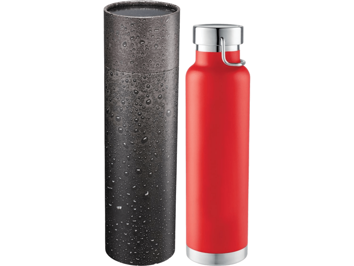 Thor Copper Vac Bottle 22oz With Cylindrical Box - Water Bottles - SwagWear