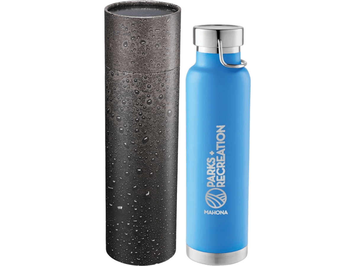 Thor Copper Vac Bottle 22oz With Cylindrical Box - Water Bottles - SwagWear