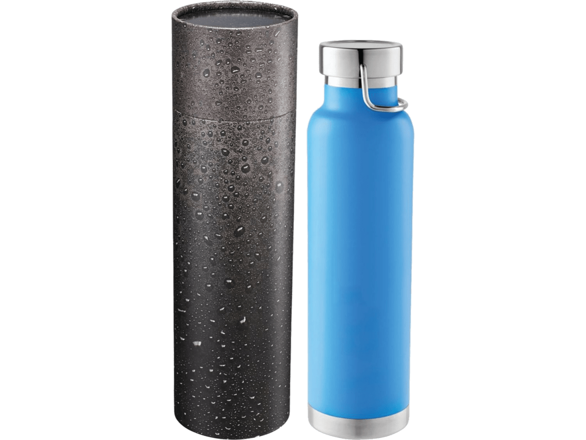 Thor Copper Vac Bottle 22oz With Cylindrical Box - Water Bottles - SwagWear
