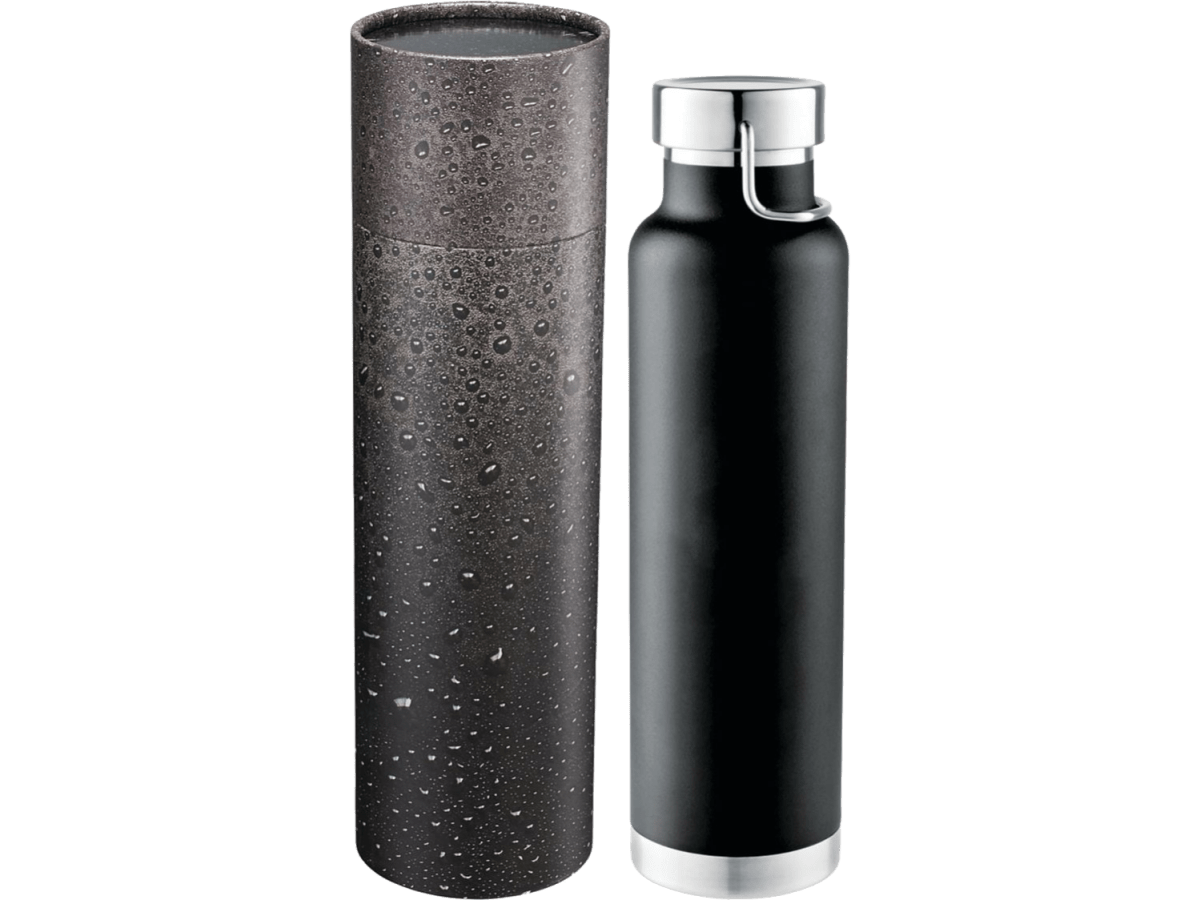 Thor Copper Vac Bottle 22oz With Cylindrical Box - Water Bottles - SwagWear