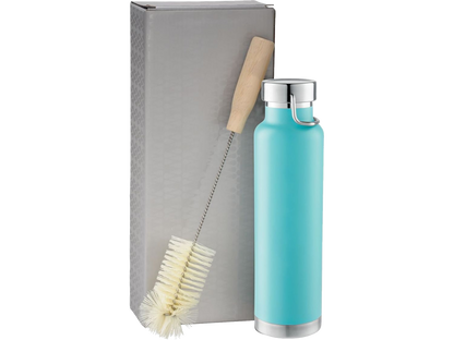 Thor Copper Vacuum Bottle with Brush 22oz - Mint Green / 18oz - Tumblers