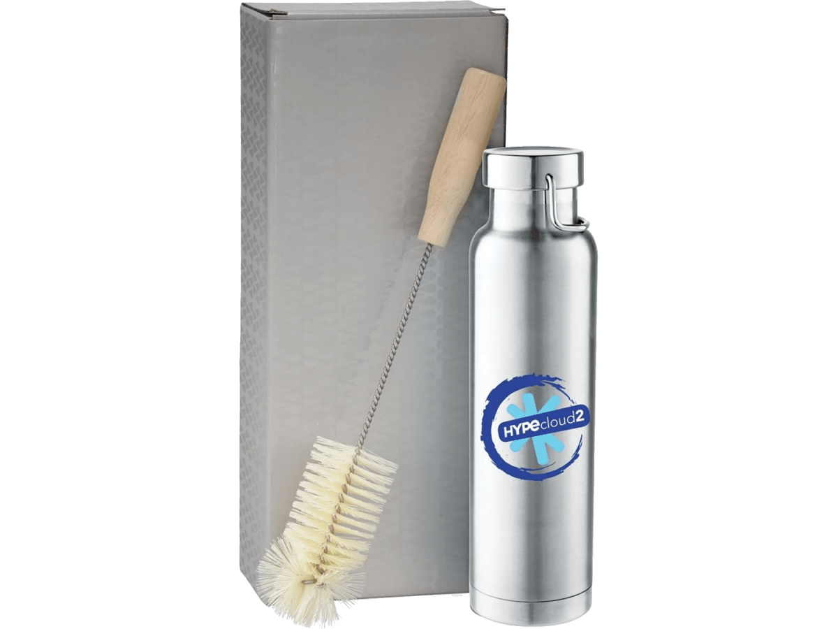 Thor Copper Vacuum Bottle with Brush 22oz - Tumblers - SwagWear