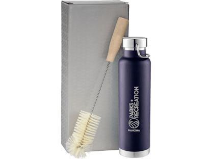 Thor Copper Vacuum Bottle with Brush 22oz - Tumblers - SwagWear