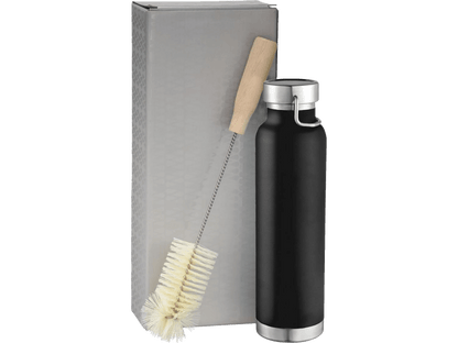 Thor Copper Vacuum Bottle with Brush 22oz - Tumblers - SwagWear