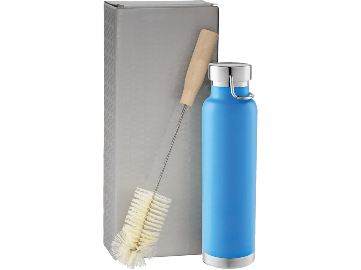 Thor Copper Vacuum Bottle with Brush 22oz - Tumblers - SwagWear