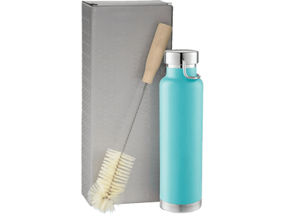 Thor Copper Vacuum Bottle with Brush 22oz - Tumblers - SwagWear