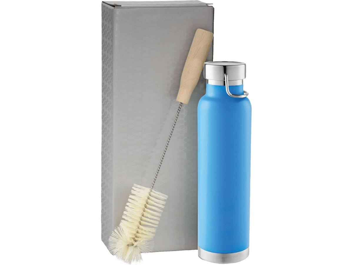 Thor Copper Vacuum Bottle with Brush 22oz - Tumblers - SwagWear
