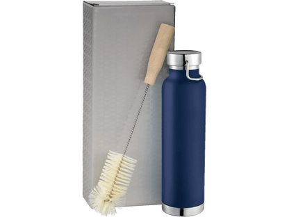 Thor Copper Vacuum Bottle with Brush 22oz - Tumblers - SwagWear