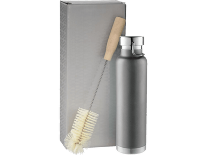Thor Copper Vacuum Bottle with Brush 22oz - Tumblers - SwagWear