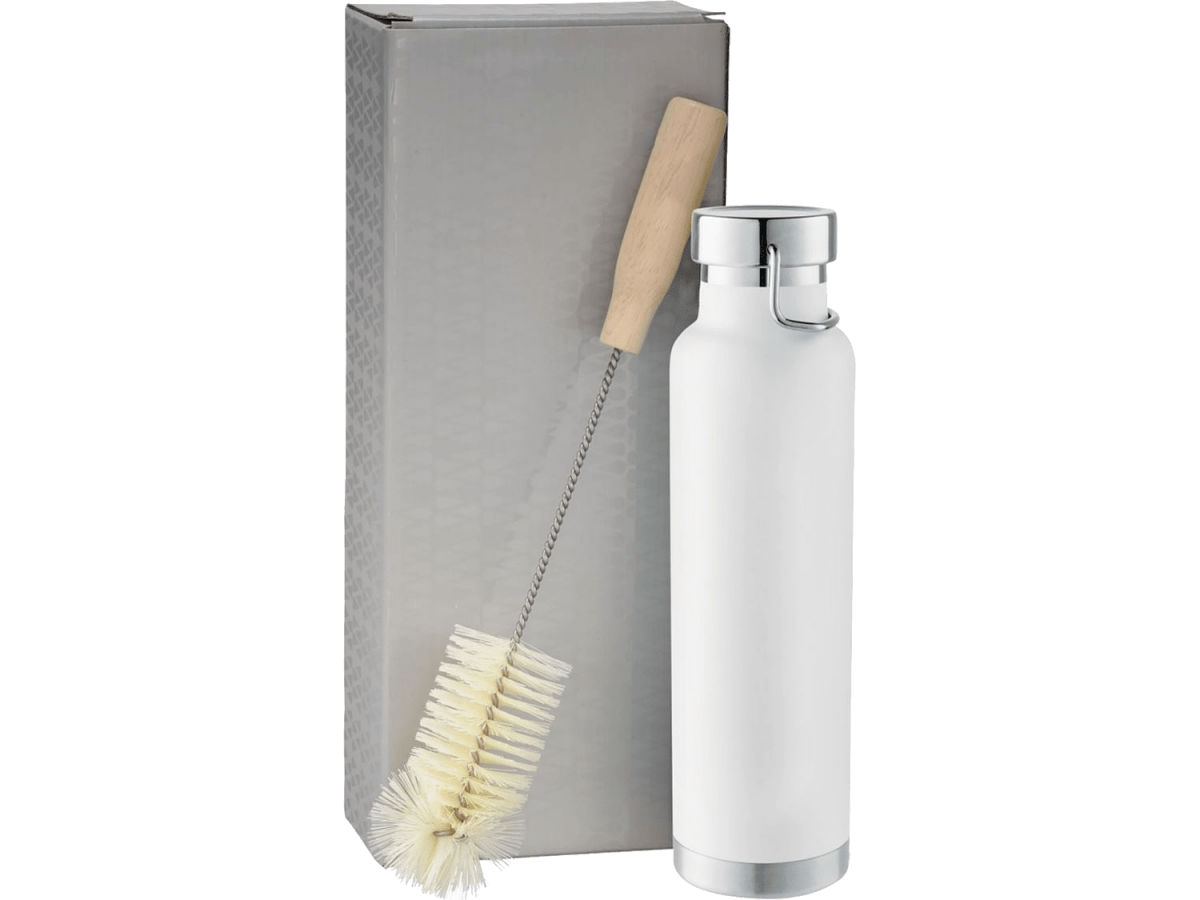 Thor Copper Vacuum Bottle with Brush 22oz - Tumblers - SwagWear