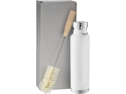 Thor Copper Vacuum Bottle with Brush 22oz - Tumblers - SwagWear