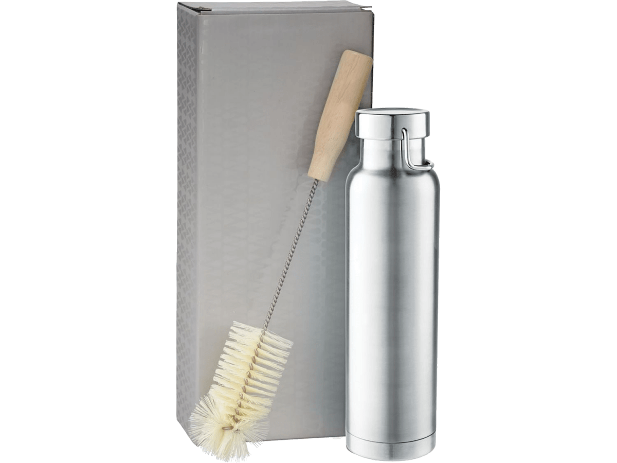 Thor Copper Vacuum Bottle with Brush 22oz - Tumblers - SwagWear