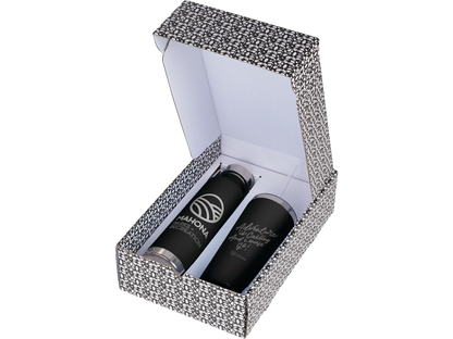Thor Copper Vacuum Gift set - Black - Drinkware Sets