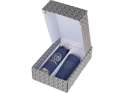 Thor Copper Vacuum Gift set - Navy - Drinkware Sets