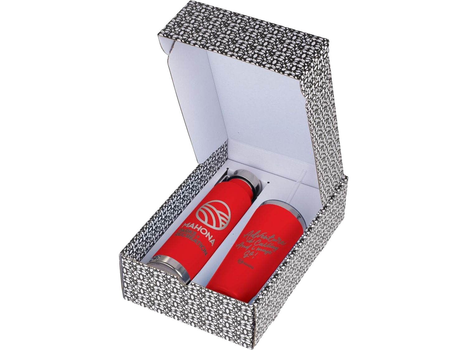 Thor Copper Vacuum Gift set - Red - Drinkware Sets
