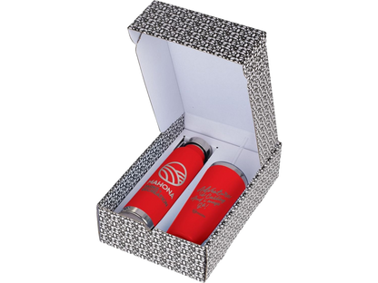 Thor Copper Vacuum Gift set - Red - Drinkware Sets