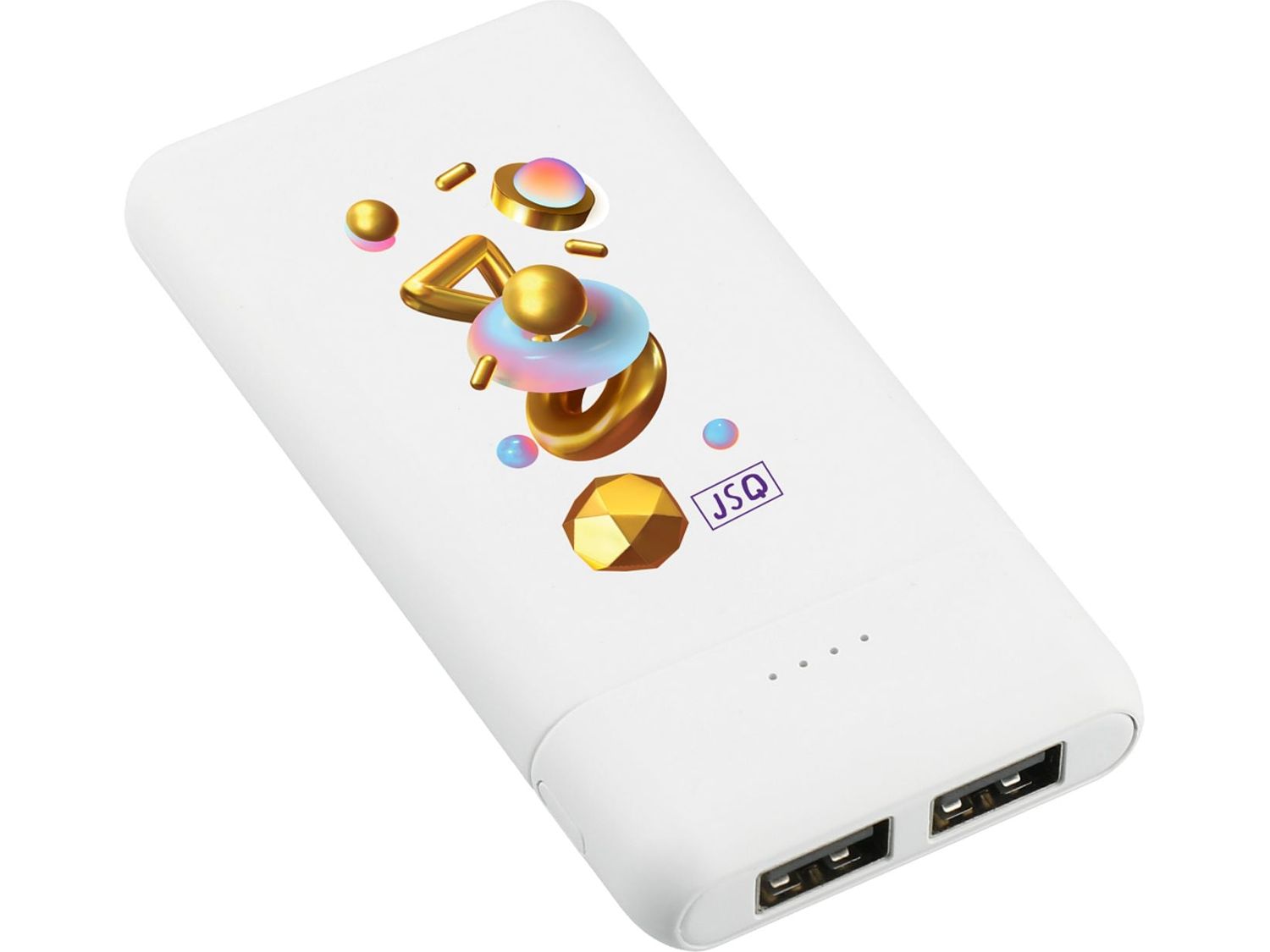 Tilt High Density 5000 mAh Power Bank - White - Wireless Power Banks