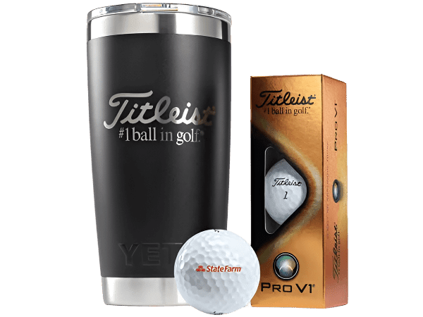 Titleist 3-Ball YETI Tumbler - Golf Balls - SwagWear