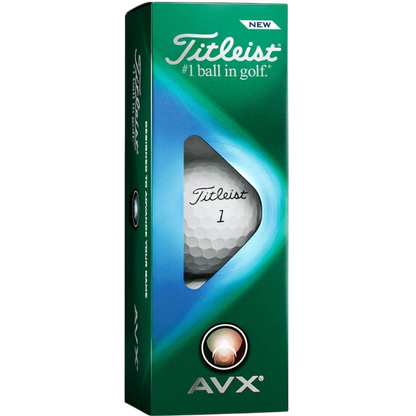 Titleist AVX Golf Balls - White - Golf Balls